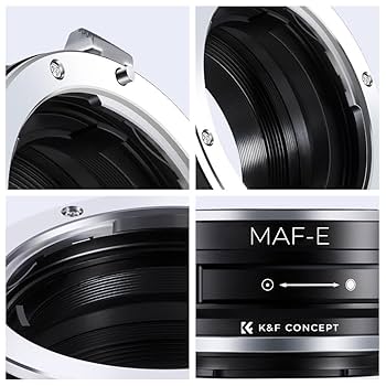 Amazon | K&F CONCEPT マウントアダプター ミノルタ対応 MINOLTA